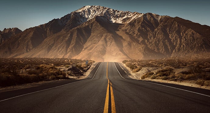 Route Pie de Monte
